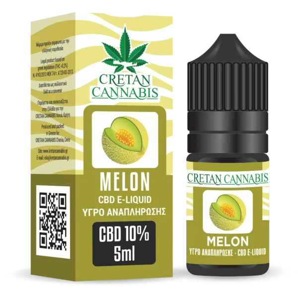 CBD Vape Liquid 5ml Melon (CBD 10%)