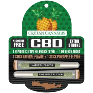 2 CBD Sticks (Natural & Pineapple)